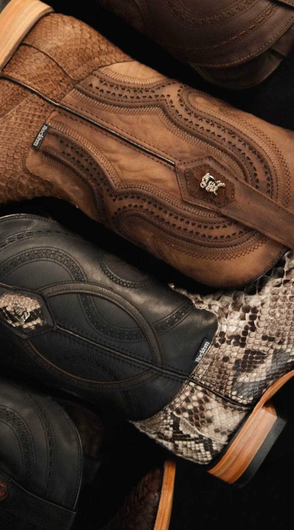 PARIS TEXAS python long boots ピンク　パリテキサス IMG_9192_84665605-0b5d-4286-