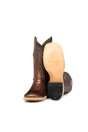 Walter Python Exotic Square Toe Cowboy Boot