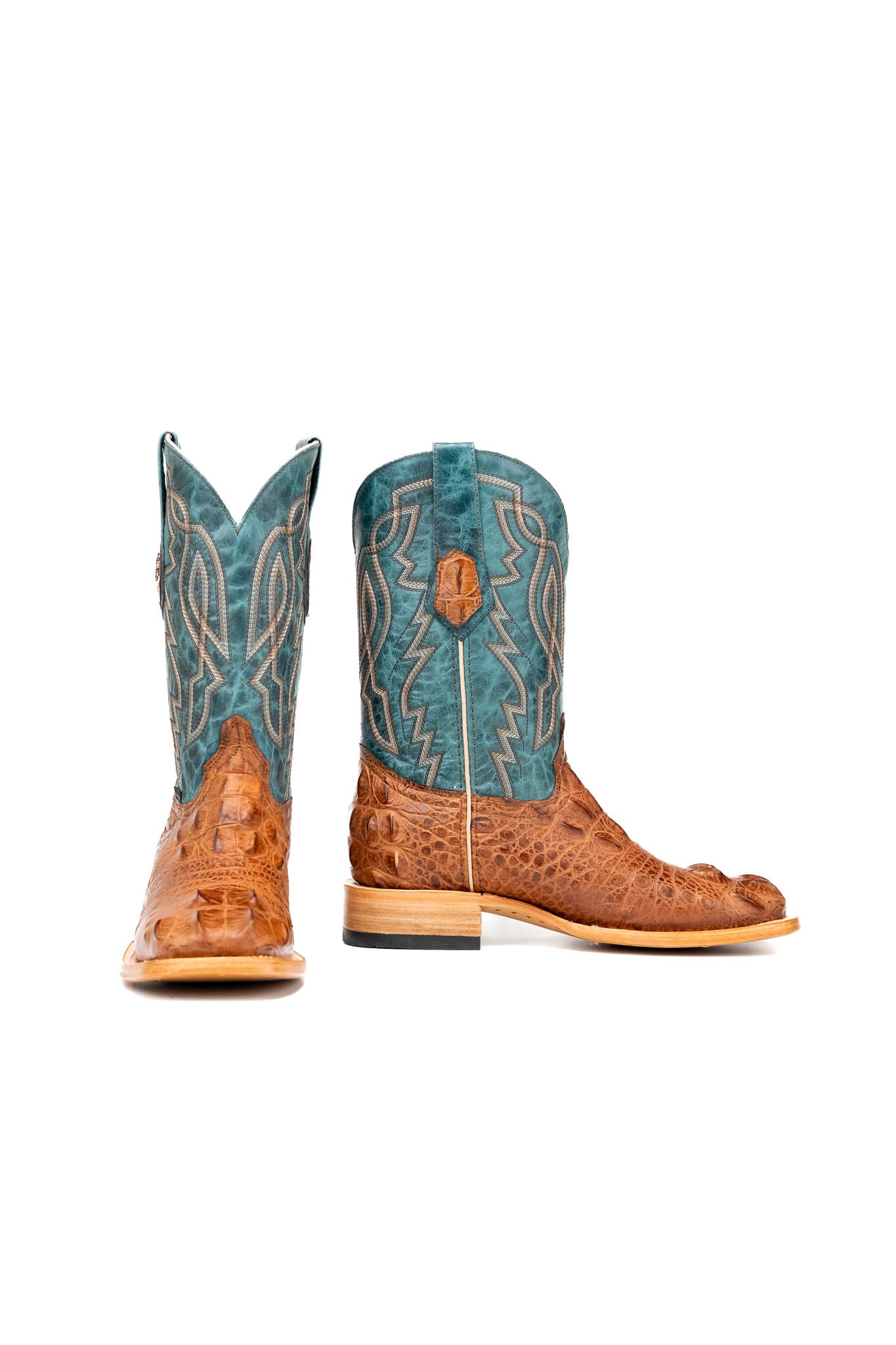 Renegate Giant Alligator Square Toe Cowboy Boot
