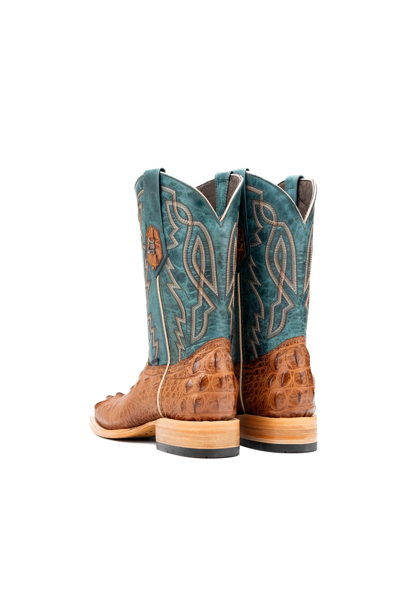 Renegate Giant Alligator Square Toe Cowboy Boot