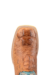 Renegate Giant Alligator Square Toe Cowboy Boot