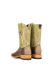 Renegate Python Square Toe Cowboy Boot