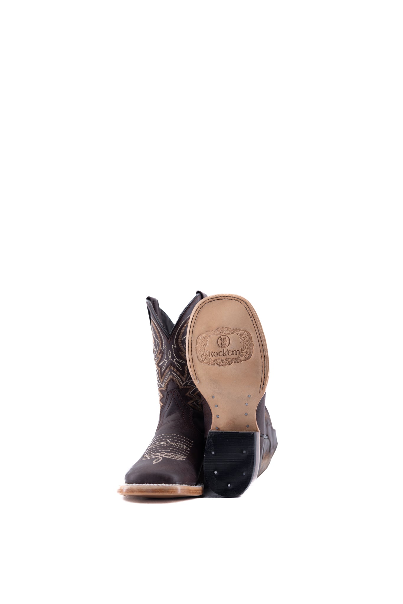 Little Heritage Square Toe Kids Boot