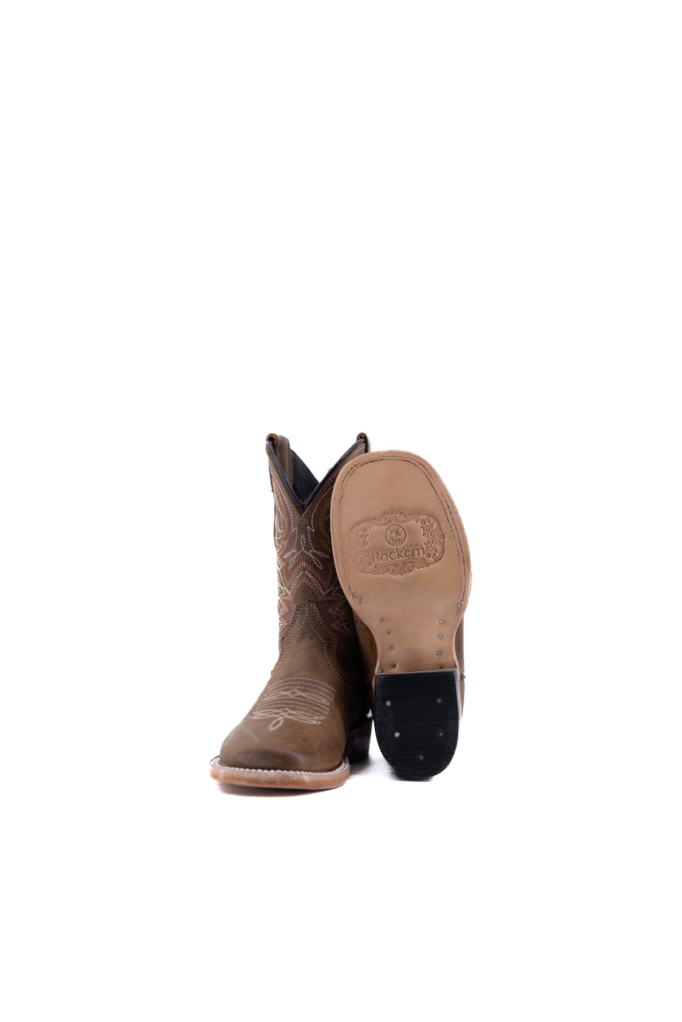 Little Heritage Square Toe Kids Boot