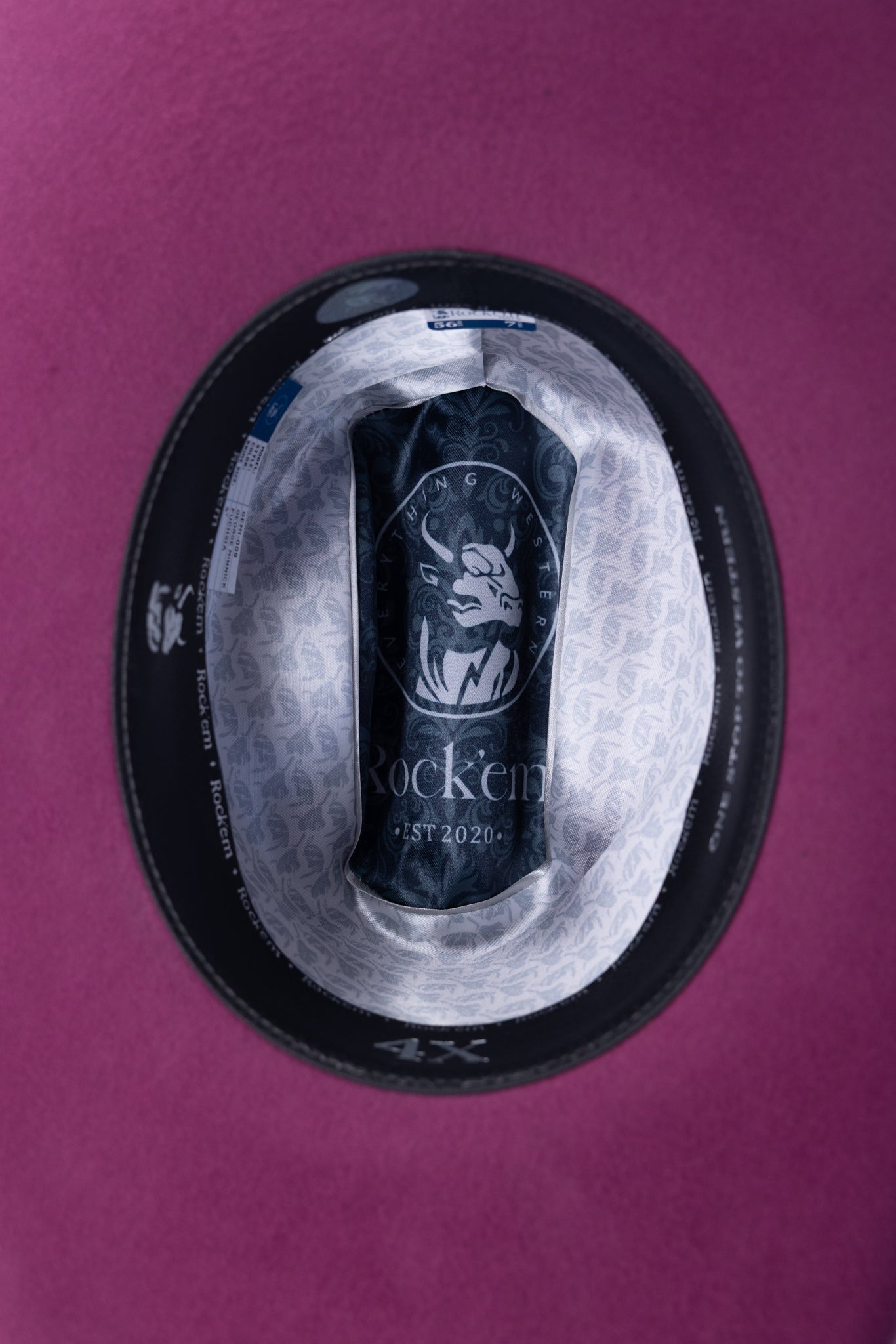 Rock'em 4X Cattleman Color Edition Felt Hat