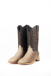 Bradley Python Square Toe Cowboy Boot