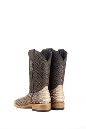 Bradley Python Square Toe Cowboy Boot