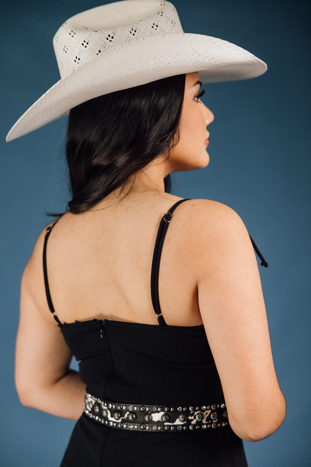 Bow Strap Detail A-Line Mini Dress