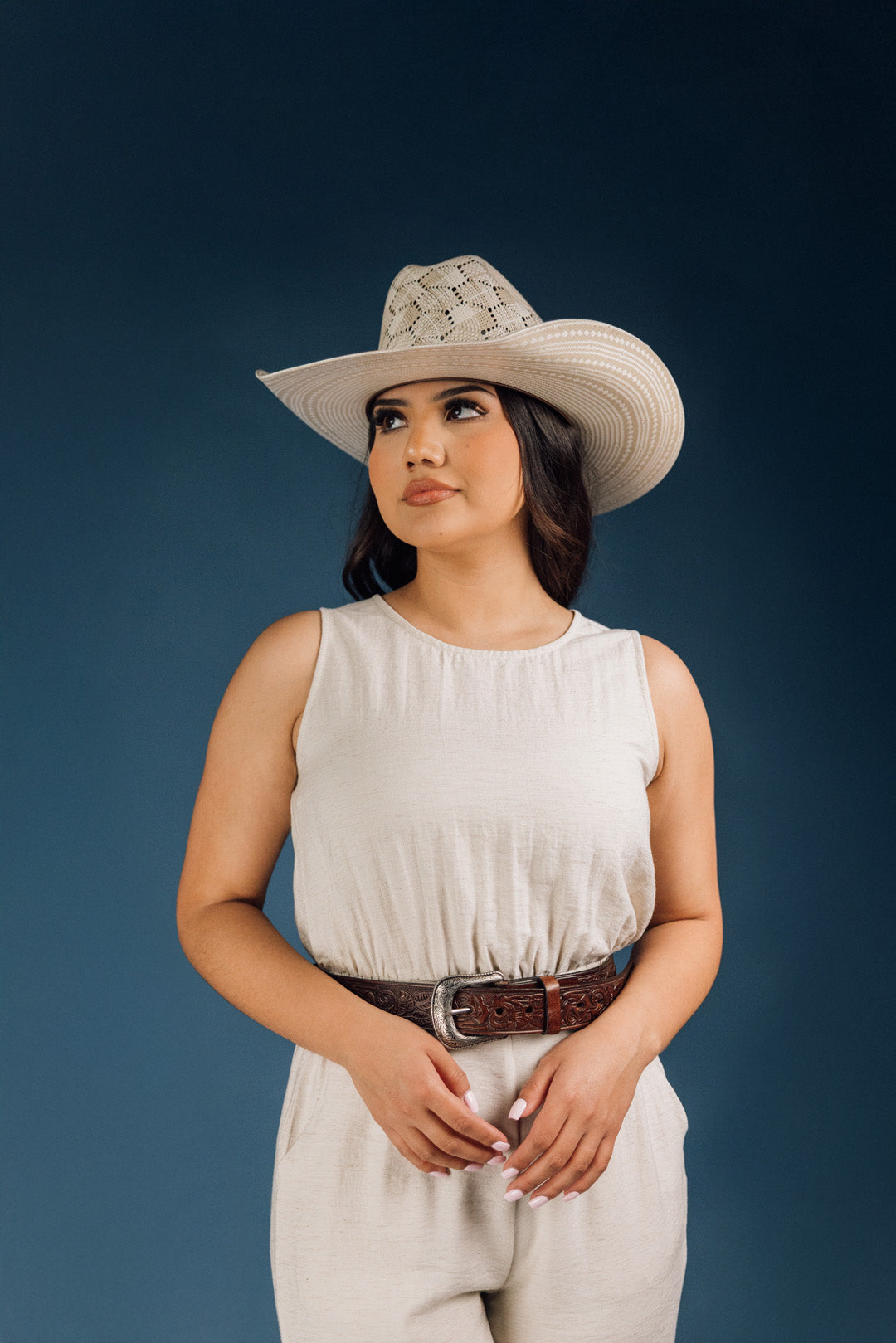 Sleeveless Woven Jumpsuit