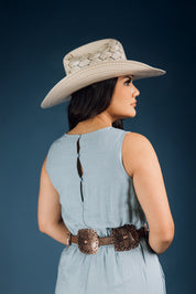 Sleeveless Woven Jumpsuit