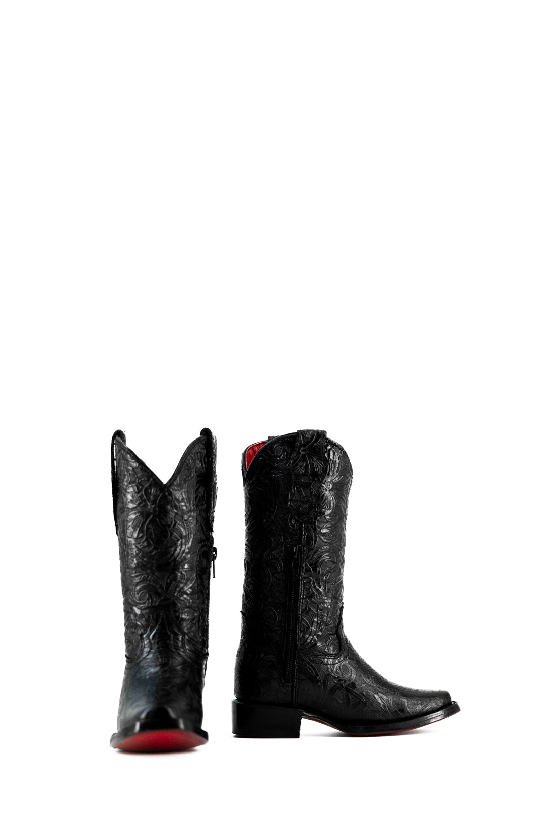 Little Nancy Tall Red Bottom Snip Toe Cowgirl Boot