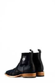Clon Pirarucu Matte Square Toe Ankle Boot