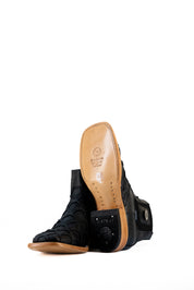 Clon Pirarucu Matte Square Toe Ankle Boot