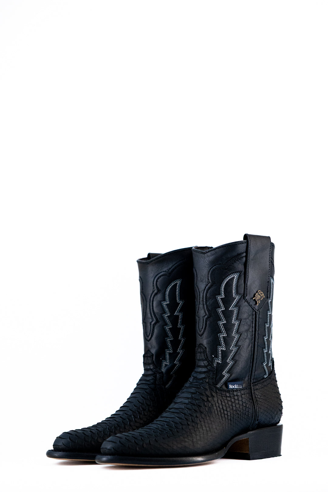 Lawrence Python Round Toe Cowboy Boot FINAL SALE – Rock'Em