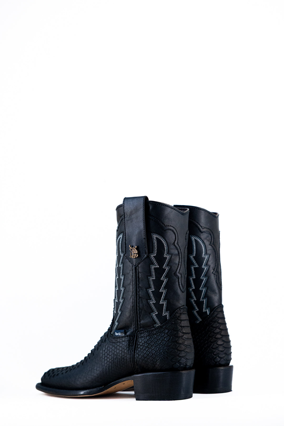 Lawrence Python Round Toe Cowboy Boot FINAL SALE