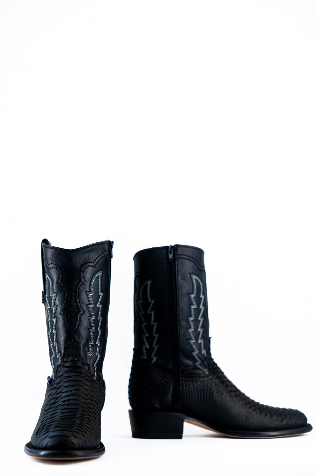Lawrence Python Round Toe Cowboy Boot FINAL SALE