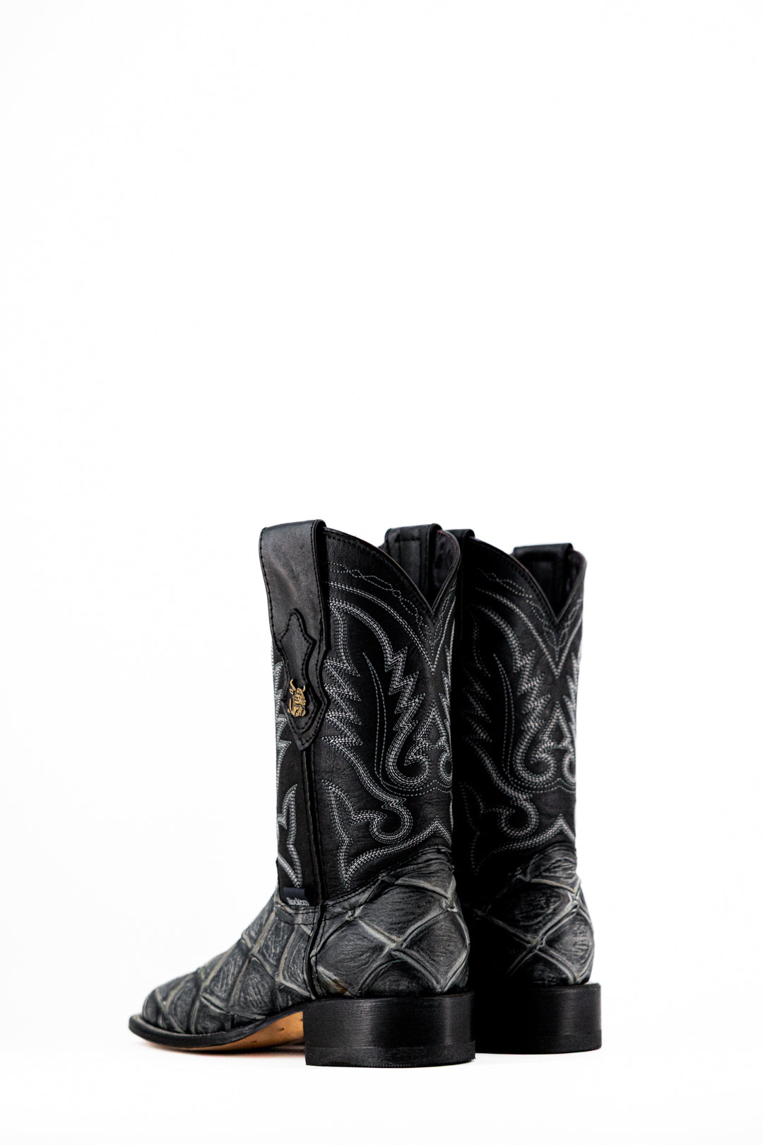 Women Big Bass Pirarucu Square Toe Cowgirl Boot FINAL SALE