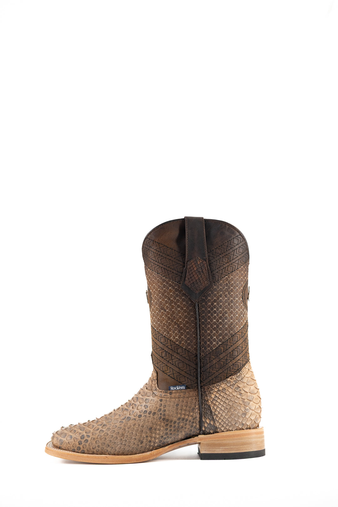Andersen Python Square Toe Cowboy Boot