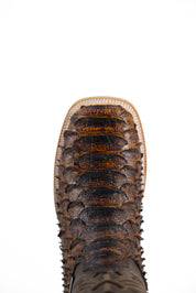 Bradley Python Square Toe Cowboy Boot