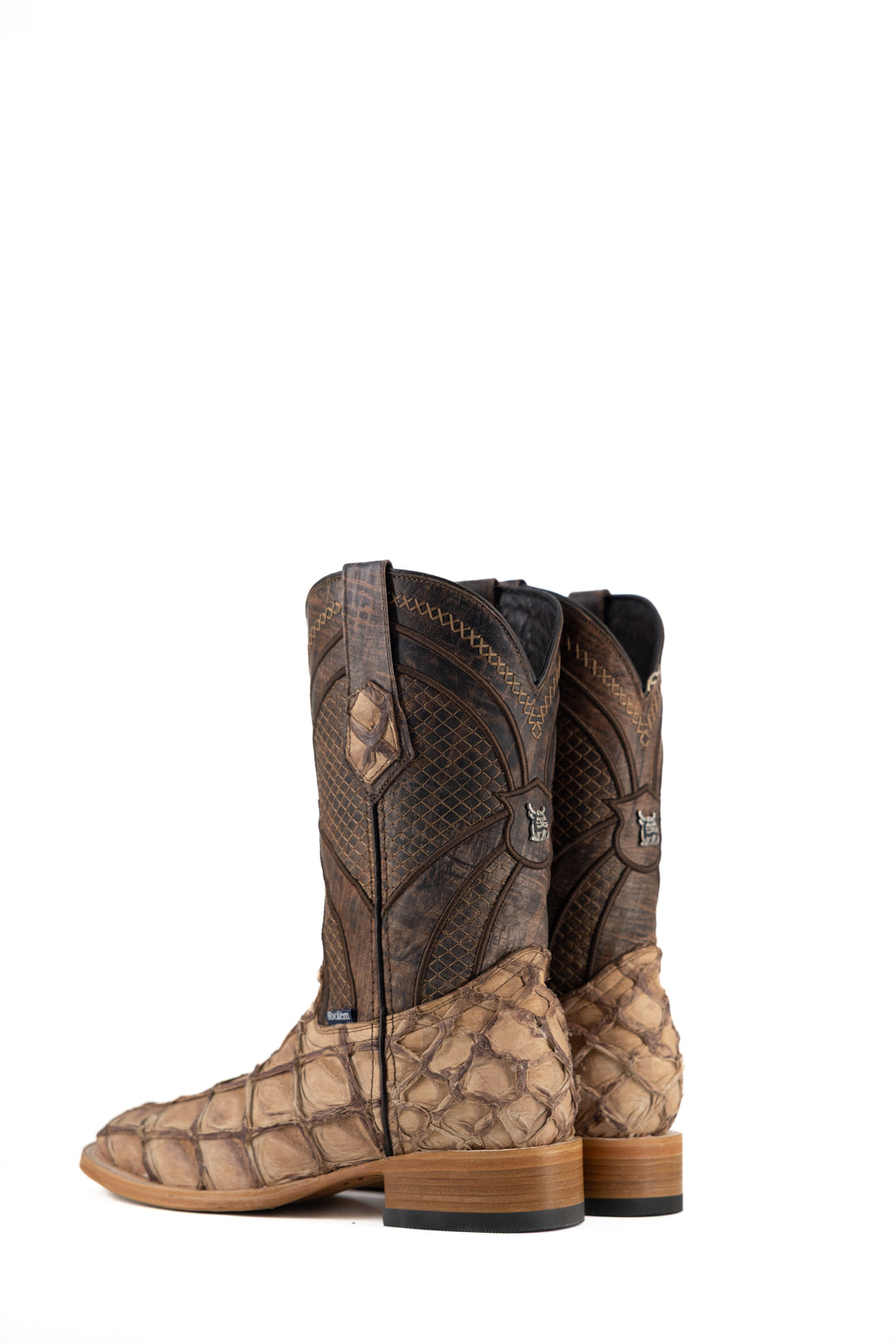 Jones Pirarucu Exotic Square Toe Cowboy Boot