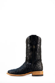 Bruce Ostrich Clone Square Toe Cowboy Boot FINAL SALE