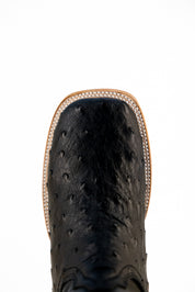 Bruce Ostrich Clone Square Toe Cowboy Boot FINAL SALE