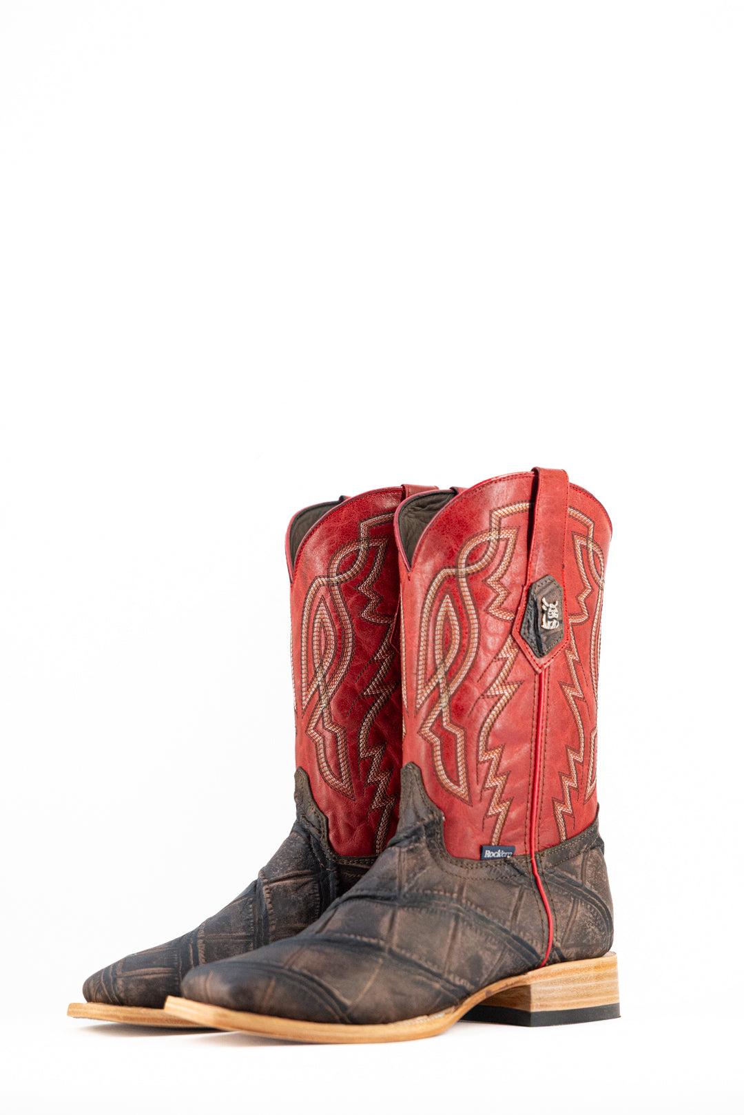 Renegate Alligator Square Toe Cowboy Boot