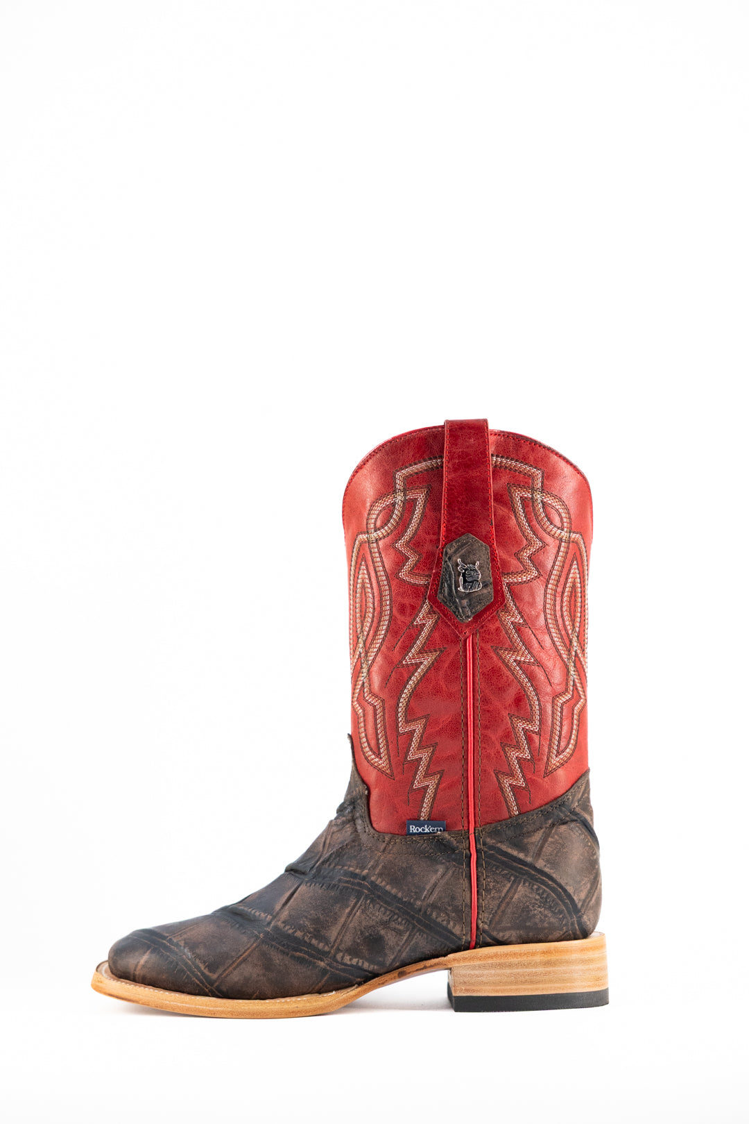 Renegate Alligator Square Toe Cowboy Boot