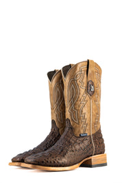 Renegate Hornback Caiman Square Toe Cowboy Boot