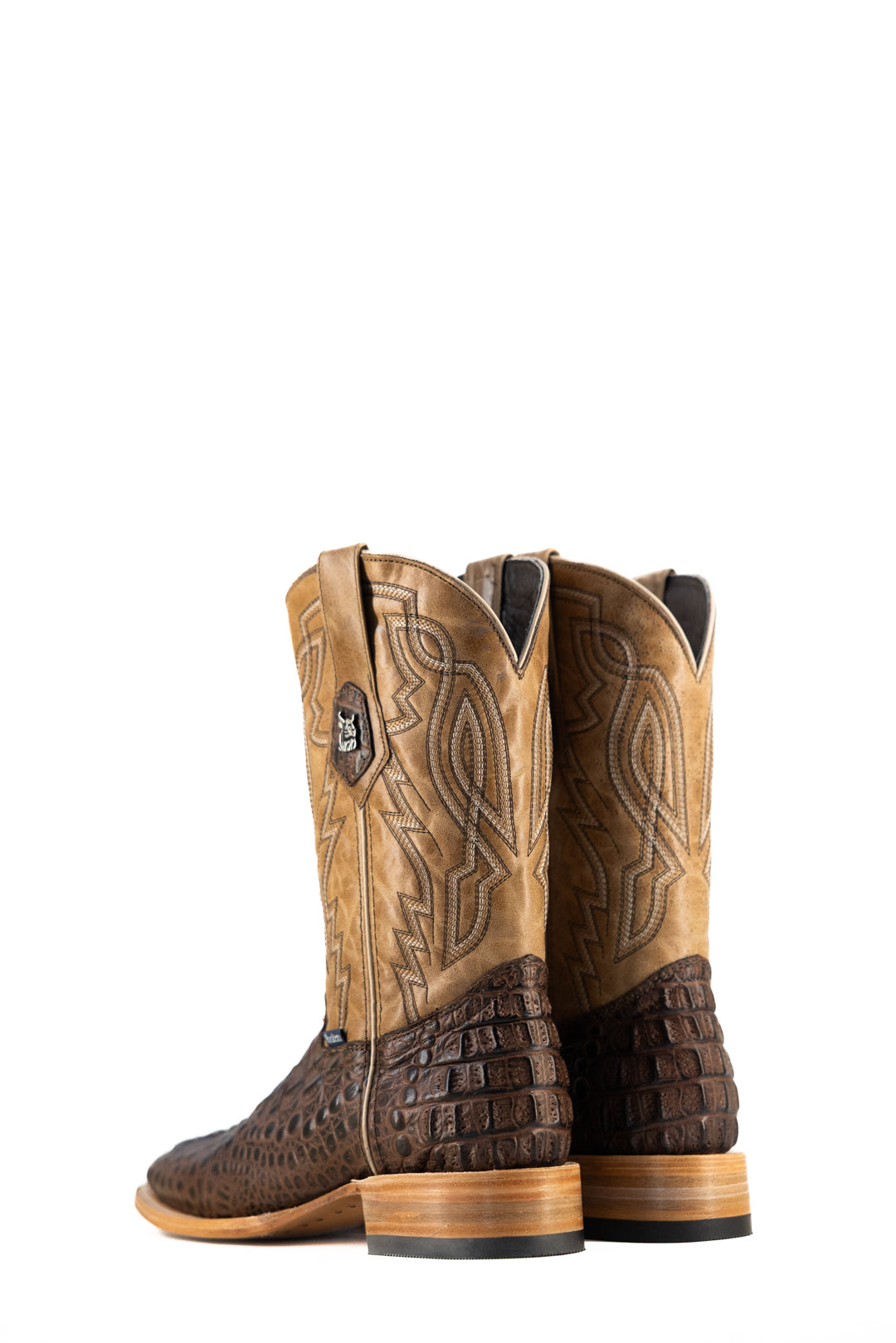 Renegate Hornback Caiman Square Toe Cowboy Boot