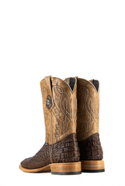 Renegate Hornback Caiman Square Toe Cowboy Boot