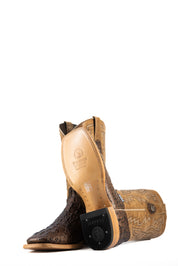 Renegate Hornback Caiman Square Toe Cowboy Boot