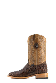 Renegate Hornback Caiman Square Toe Cowboy Boot