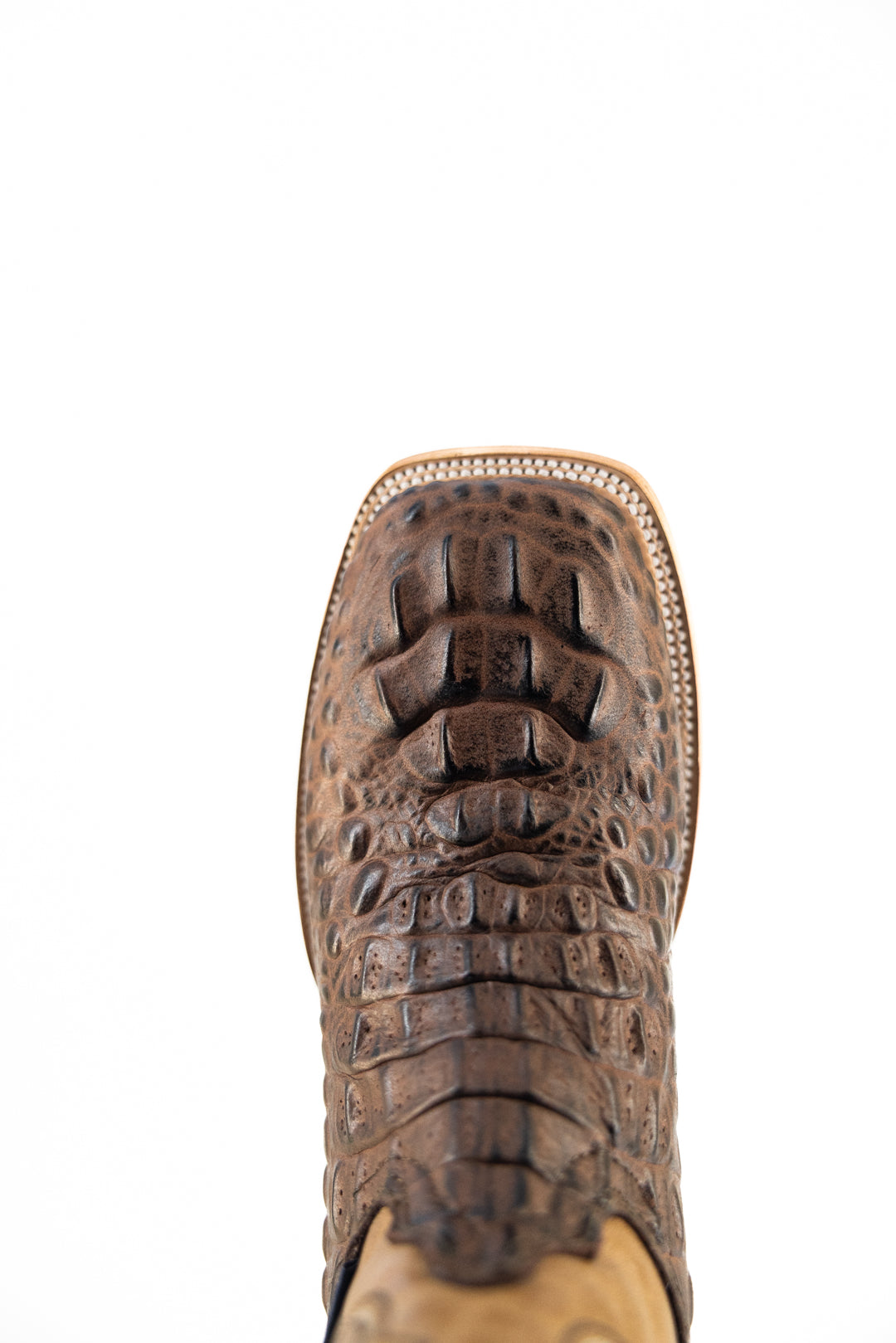 Renegate Hornback Caiman Square Toe Cowboy Boot