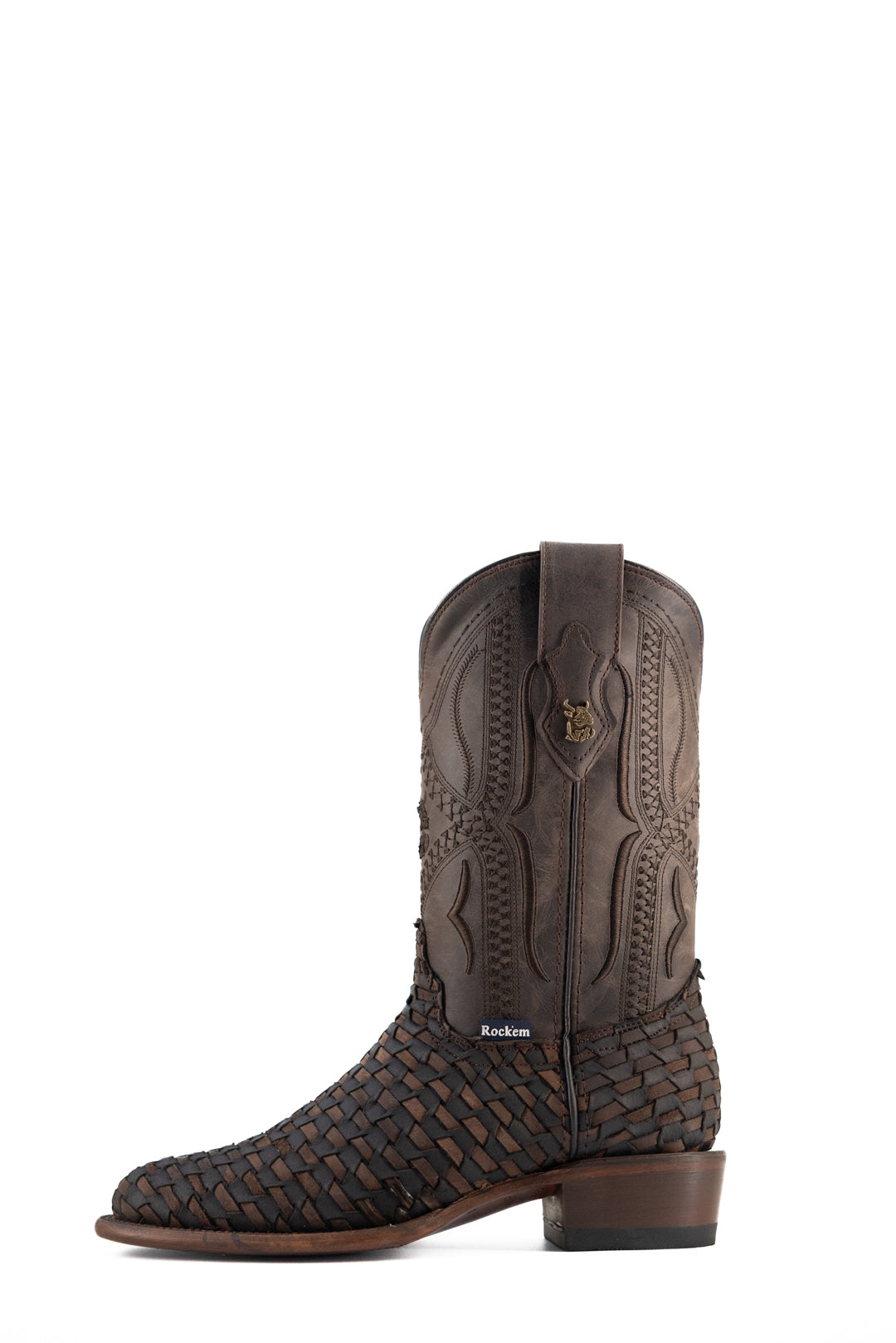 Woven Renegade Round Toe Cowboy Boot FINAL SALE