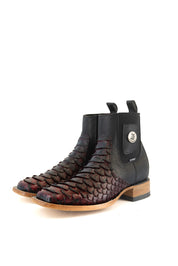 Clon Python Square Toe Ankle Boot