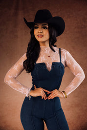 Evelyn Denim Jumpsuit