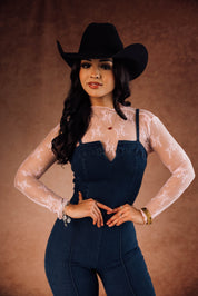 Evelyn Denim Jumpsuit