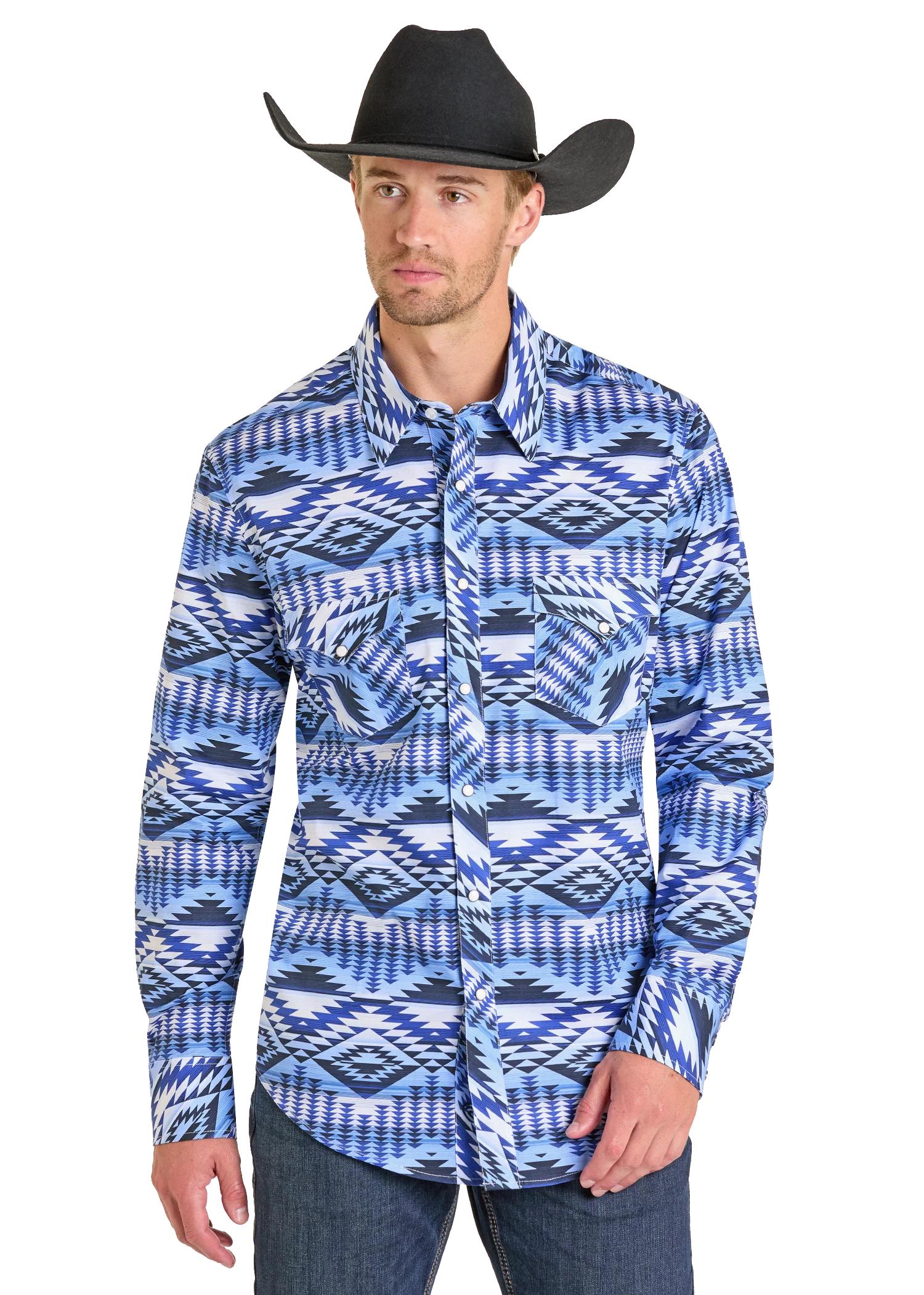 Rock & Roll Dalcourt Long Sleeve Snap Shirt