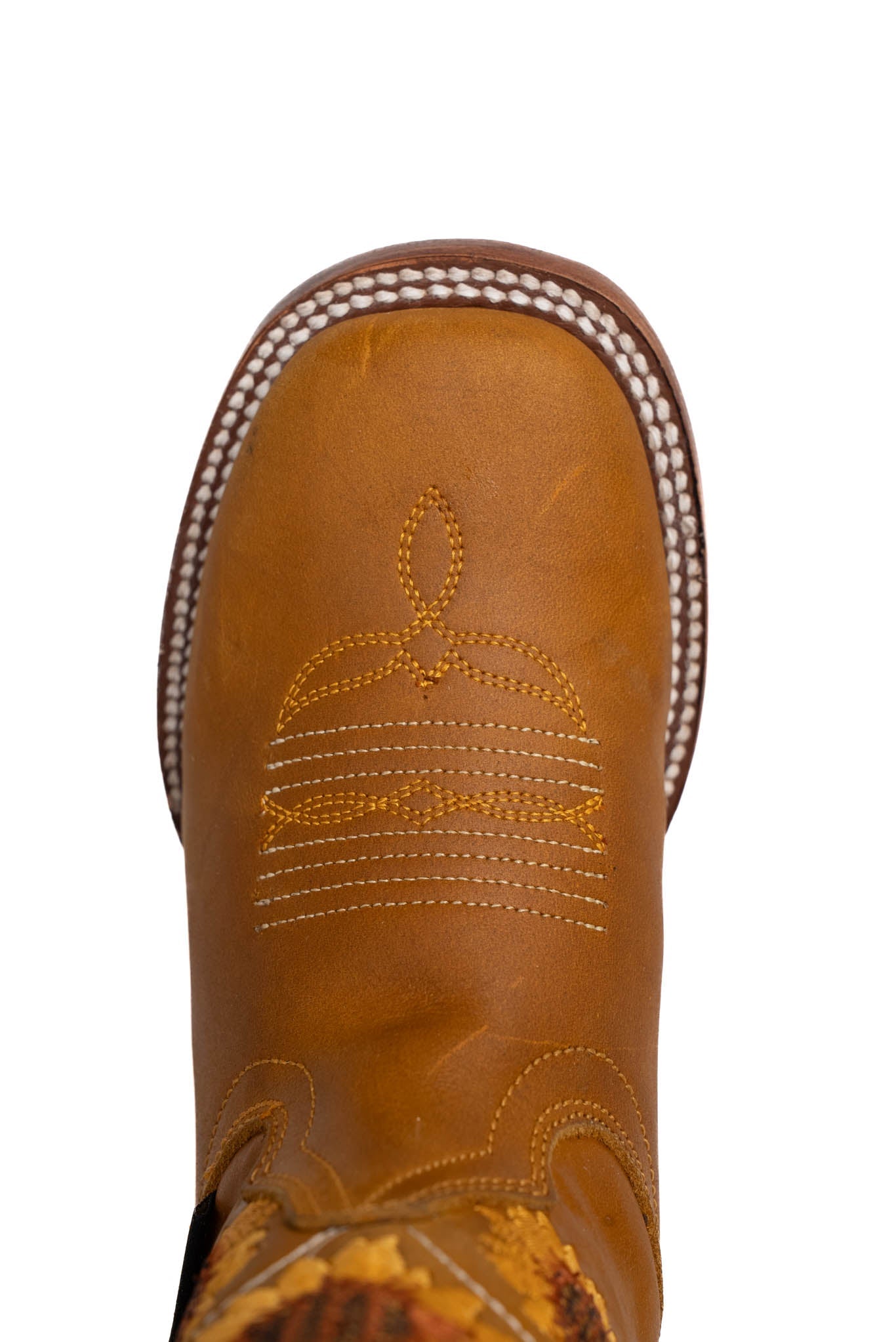 Little Sunflower Square Toe Cowgirl Boot