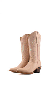 Emily Round Toe Cowgirl Boot