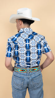 Rock & Roll Short Sleeve Marcus Pearl Snap