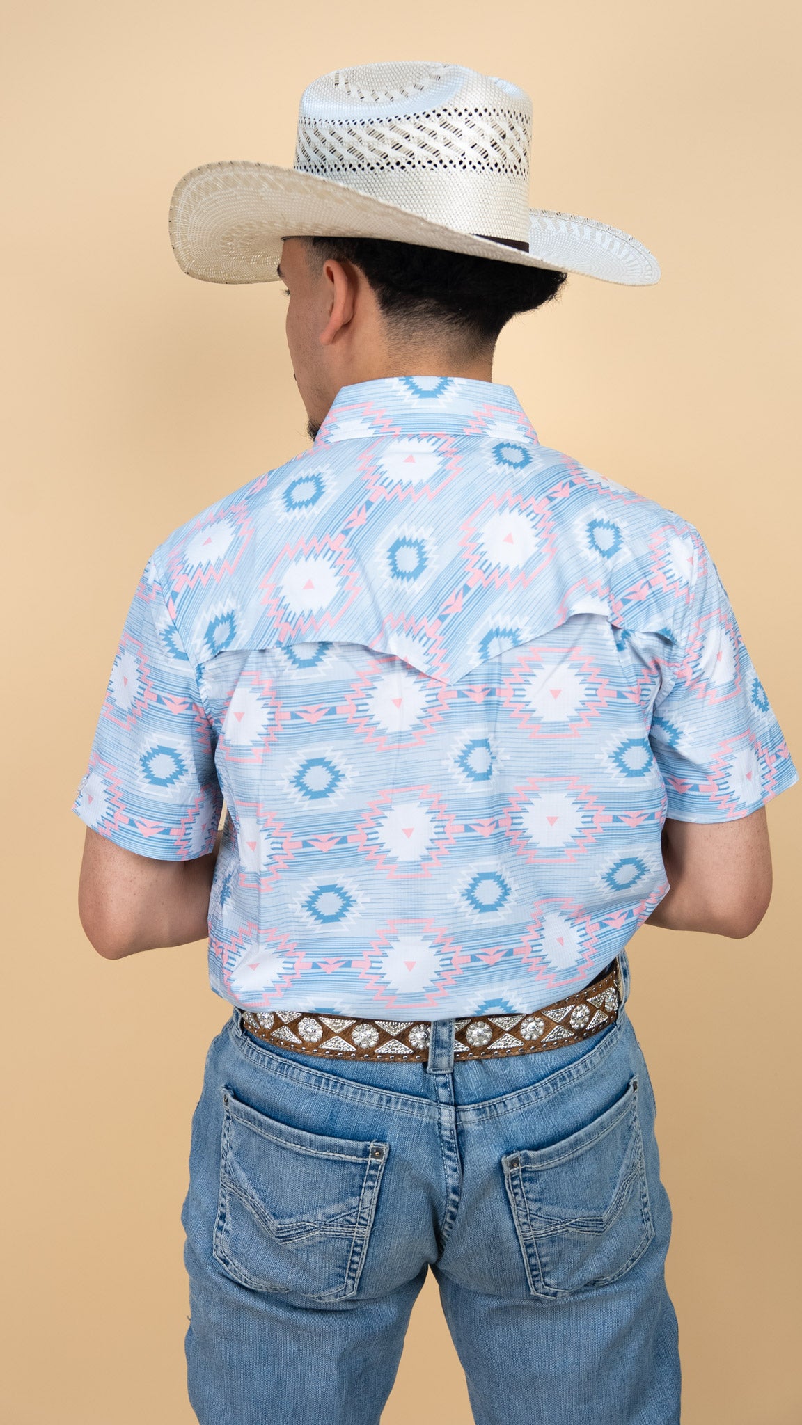 Rock & Roll Short Sleeve Tuner Pearl Snap
