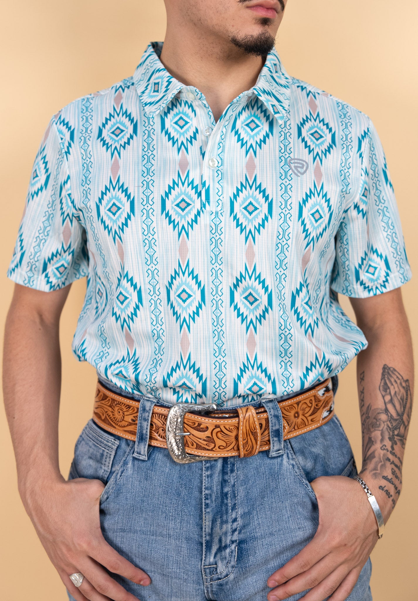 Rock & Roll Southwestern Polo