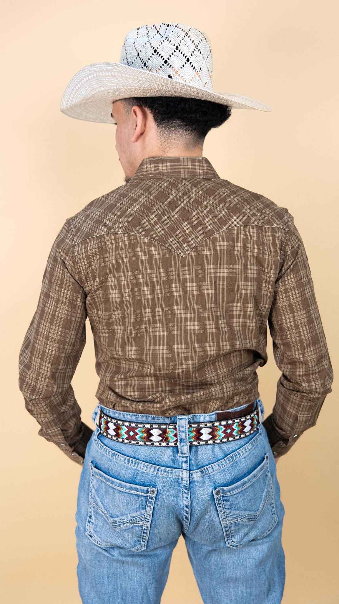 Platini Long Sleeve Barron Pearl Snap