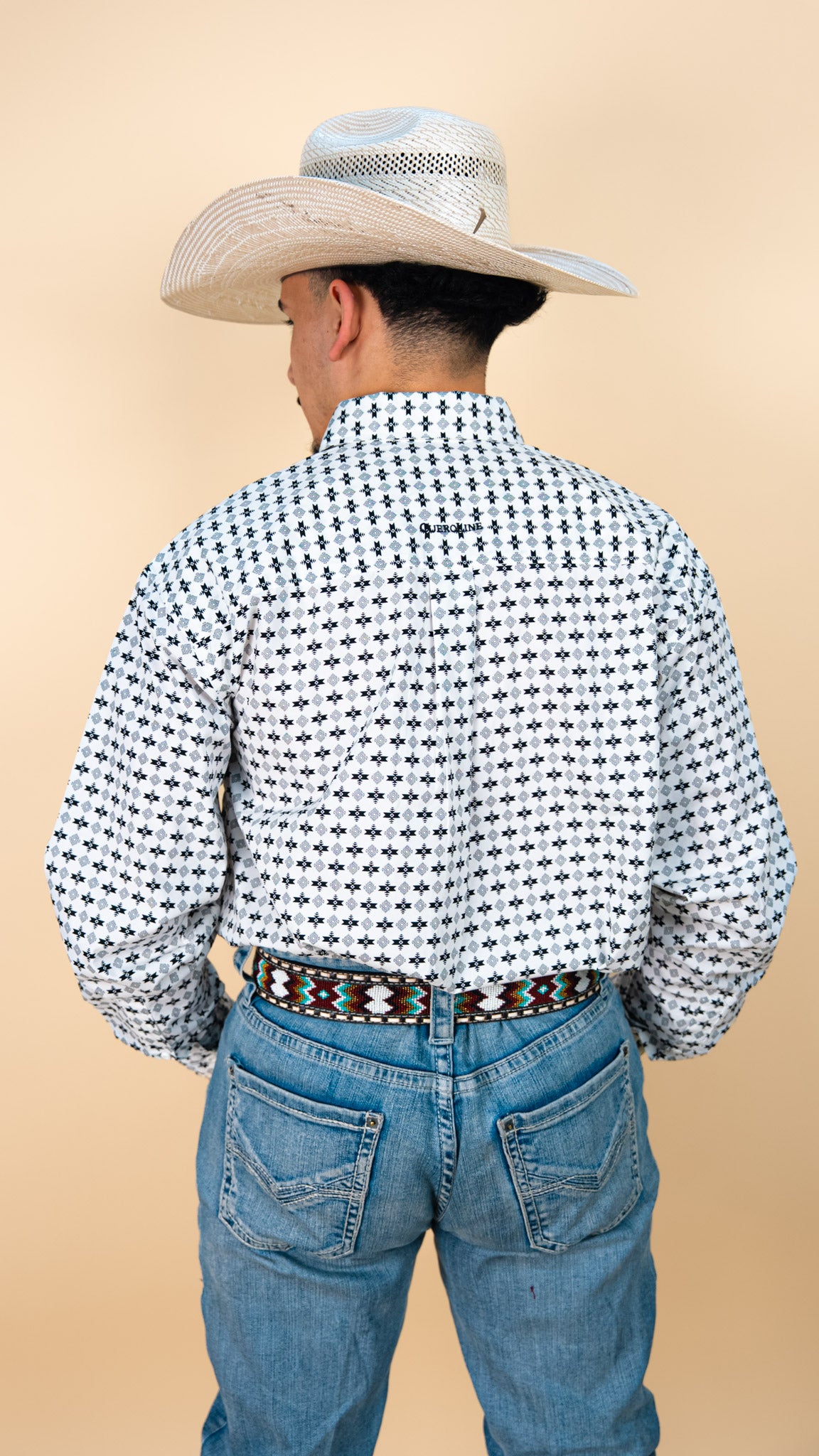 Cuero Line Long Sleeve Franks Button Up