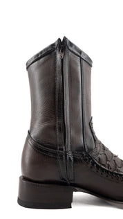 Tenner Giant Python Matte Narrow Toe Cowboy Boot