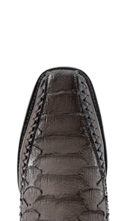 Tenner Giant Python Matte Narrow Toe Cowboy Boot