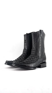 Tenner Giant Python Matte Narrow Toe Cowboy Boot