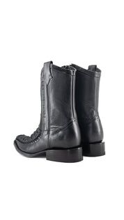 Tenner Giant Python Matte Narrow Toe Cowboy Boot